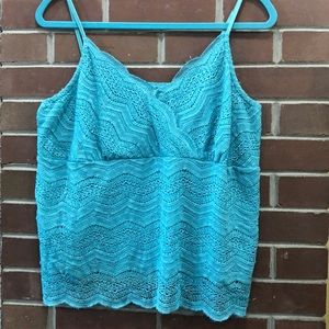 Crocheted Lane Bryant Cami